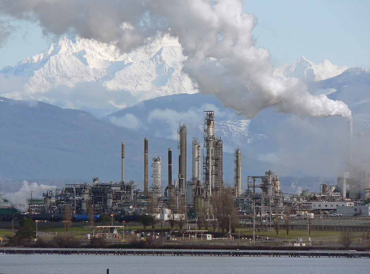 Oil refinery, illustrating energy-price pressure as fuel subsidies are rationalised
