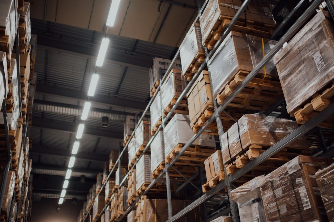Warehouse storage infrastructure with HVAC systems